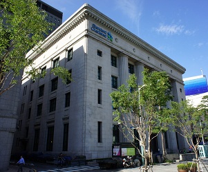 朝鮮貯蓄銀行から第一銀行となり、現在スタンダードチャータード銀行の第一支店:Author:Fouton