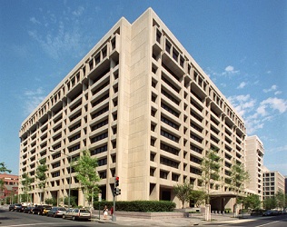 ワシントンD.C.19番街の国際通貨基金本部1:PD